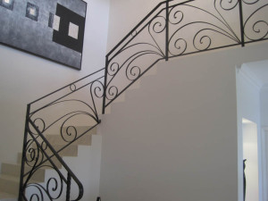Decorative Wrought Iron Staircase Perth